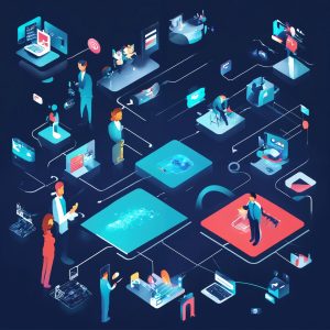 image represents management of events by digital s